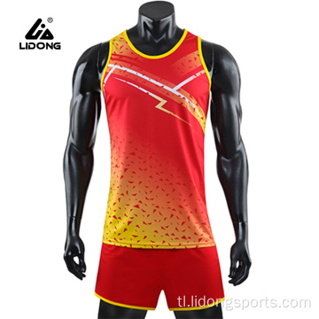 Lalaki Pagsasanay jogging sports track at field suit